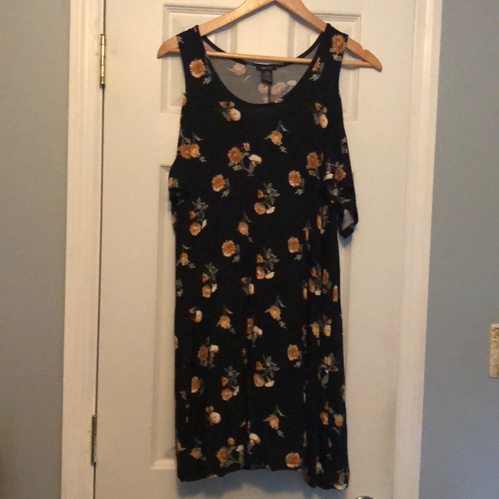 Flower print dress